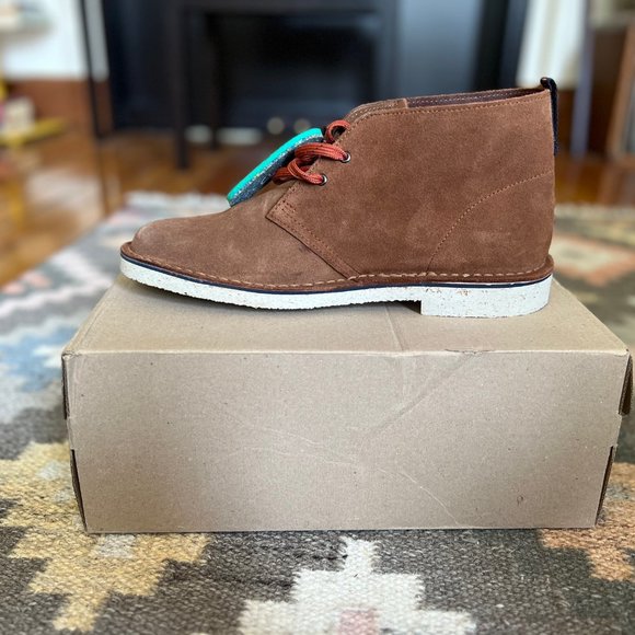 Men\'s Bushacre 3 Chukka Boots in Cola Suede by Clark\'s main image 12